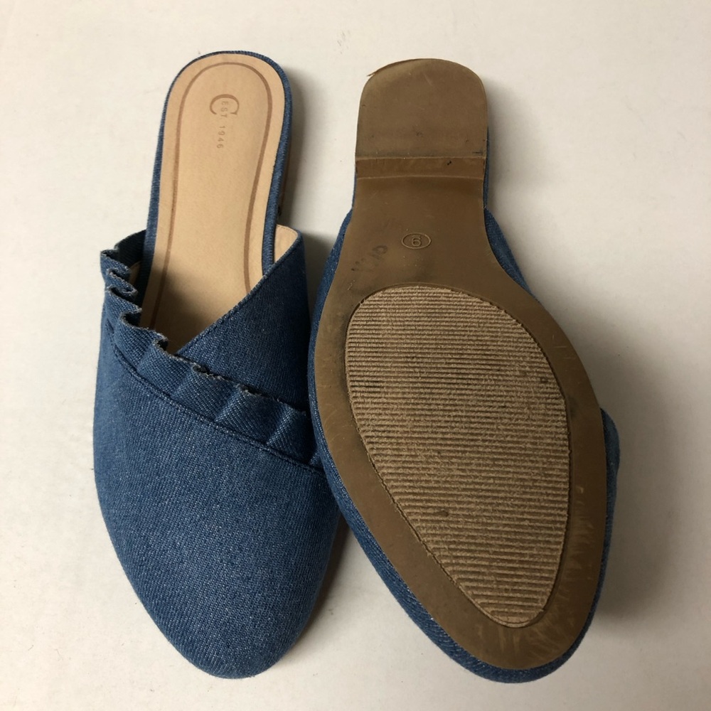 C EST. 1946 SLIDE ON DENIM SHOES - Picture 2 of 6